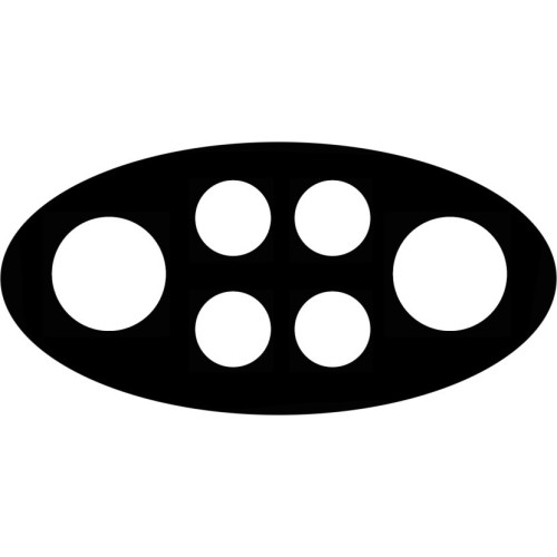 Cue Hard Case, Expert EX-3, Black-Green, 2/4, 85 cm, 2nd choice