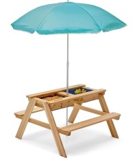 Stół do zabawy Plum Surfside 3 w 1 z parasolem