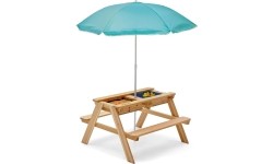 Plum Surfside 3 in 1 play table with parasol