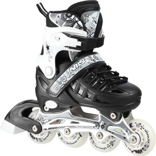 NH10905 4w1 INLINE/ICE-SKATES NILS EXTREME - Black