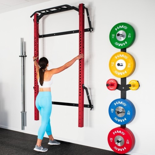 KLT23 SKŁADANY POWER RACK CZERWONY HMS