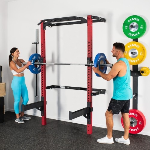 KLT23 SKŁADANY POWER RACK CZERWONY HMS