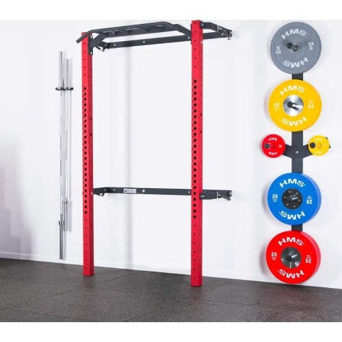 KLT23 SKŁADANY POWER RACK CZERWONY HMS