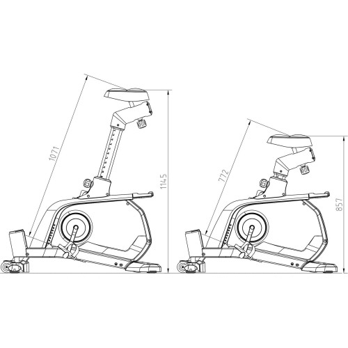 Rower elektromagnetyczny M1844i HMS PREMIUM