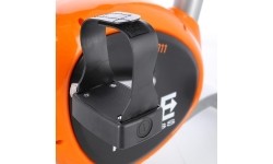 Stacjonarny rower treningowy One Fitness RW3011 - srebrno-pomarańczowy
