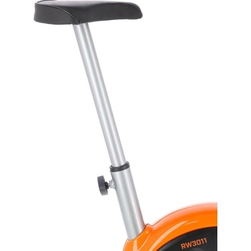 Stacjonarny rower treningowy One Fitness RW3011 - srebrno-pomarańczowy
