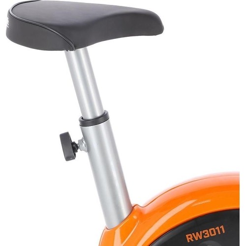 Stacjonarny rower treningowy One Fitness RW3011 - srebrno-pomarańczowy