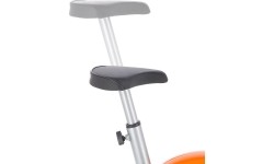 Stacjonarny rower treningowy One Fitness RW3011 - srebrno-pomarańczowy