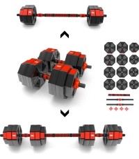 SGC20 SZTANGA I HANTLE KOMPOZYTOWE HMS - 30 kg