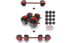 SGC20 SZTANGA I HANTLE KOMPOZYTOWE HMS - 30 kg