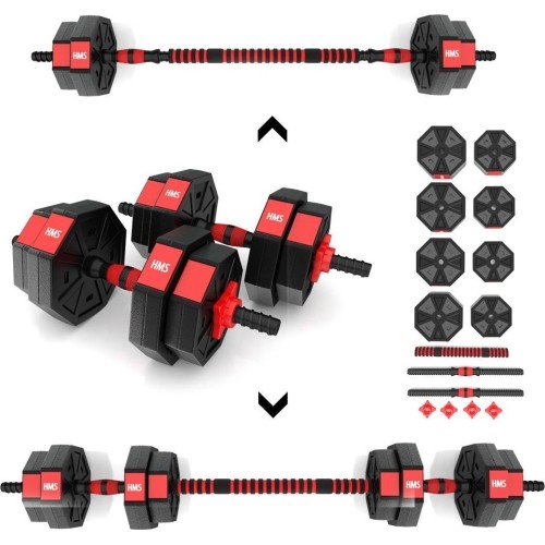 SGC20 SZTANGA I HANTLE KOMPOZYTOWE HMS - 20 kg