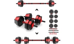 SGC20 SZTANGA I HANTLE KOMPOZYTOWE HMS - 40 kg