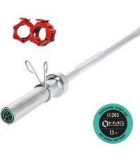 Prosty gryf olimpijski HMS Premium GO205, 200 kg + ZG1000