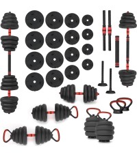 SGN130 PRO SET 6IN1 ZESTAW OBCIĄŻNIKÓW 30KG HMS