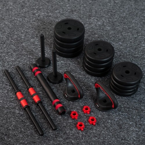 SGN130 PRO SET 6IN1 ZESTAW OBCIĄŻNIKÓW 30KG HMS