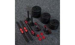 SGN130 PRO SET 6IN1 ZESTAW OBCIĄŻNIKÓW 30KG HMS