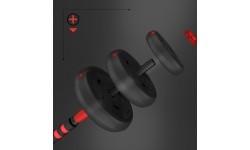 SGN130 PRO SET 6IN1 ZESTAW OBCIĄŻNIKÓW 30KG HMS