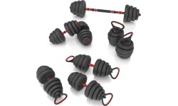 SGN130 PRO SET 6IN1 ZESTAW OBCIĄŻNIKÓW 30KG HMS