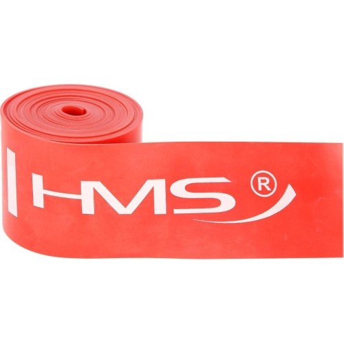 Guma oporowa treningowa HMS FB01, czerwona