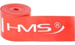 Guma oporowa treningowa HMS FB01, czerwona