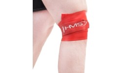 Guma oporowa treningowa HMS FB01, czerwona