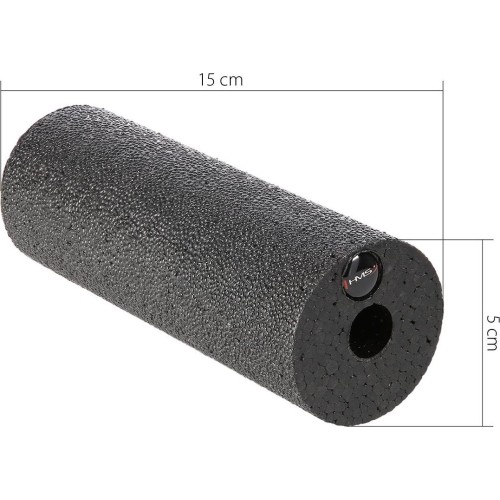 HMS FS116 wałek do ćwiczeń czarny, 15cm