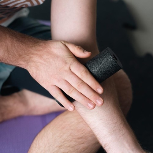 HMS FS116 wałek do ćwiczeń czarny, 15cm