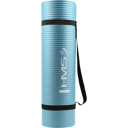 Mata do ćwiczeń jogi HMS YM07 - niebieska