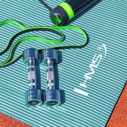 Mata do ćwiczeń jogi HMS YM07 - niebieska