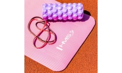 Mata do jogi HMS YM07, różowa