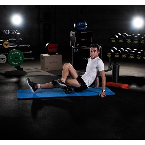Mata fitness MFK03, niebiesko-czarna