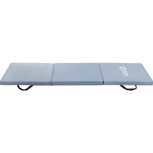 Materac gimnastyczny składany HMS Premium MGS02, 1800x600mm, Szary