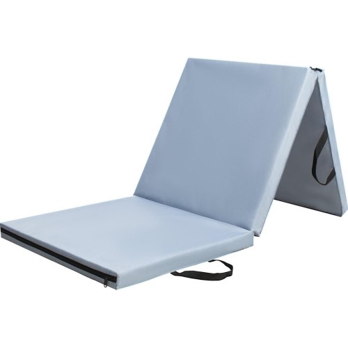 Materac gimnastyczny składany HMS Premium MGS02, 1800x600mm, Szary