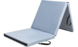 Materac gimnastyczny składany HMS Premium MGS02, 1800x600mm, Szary