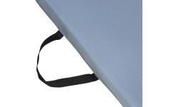 Materac gimnastyczny składany HMS Premium MGS02, 1800x600mm, Szary