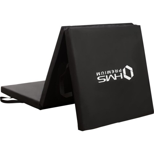 MGS02 GYMNASTIC SKŁADANY MATERAC 1800x600MM CZARNY HMS PREMIUM