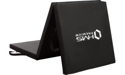 MGS02 GYMNASTIC SKŁADANY MATERAC 1800x600MM CZARNY HMS PREMIUM