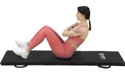 MGS02 GYMNASTIC SKŁADANY MATERAC 1800x600MM CZARNY HMS PREMIUM
