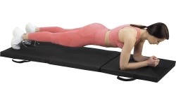 MGS02 GYMNASTIC SKŁADANY MATERAC 1800x600MM CZARNY HMS PREMIUM