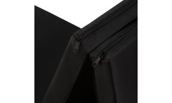 MGS02 GYMNASTIC SKŁADANY MATERAC 1800x600MM CZARNY HMS PREMIUM