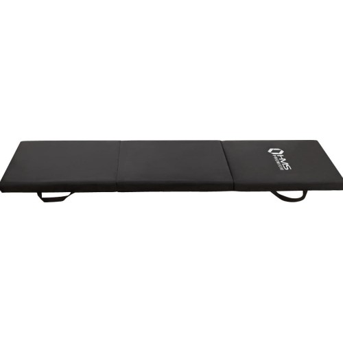 MGS02 GYMNASTIC SKŁADANY MATERAC 1800x600MM CZARNY HMS PREMIUM