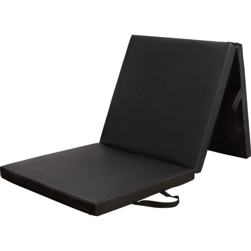 MGS02 GYMNASTIC SKŁADANY MATERAC 1800x600MM CZARNY HMS PREMIUM