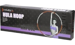 Koło Hula Hop z wypustkami do masażu HMS HHP002, Czerwono-szare, 100 cm