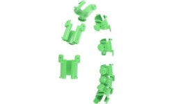 HHW01 HULA HOOP ZIELONY Z OBCIĄŻNIKIEM HMS