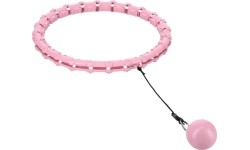 HHW02 HULA HOP JASNORÓŻOWY Z OBCIĄŻNIKIEM HMS