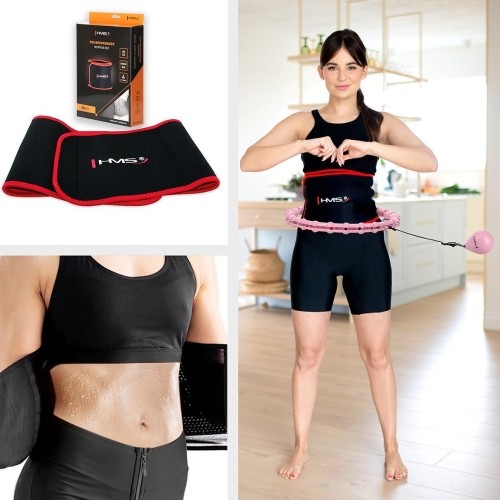 HHW02 HULA HOP JASNORÓŻOWY Z OBCIĄŻNIKIEM HMS