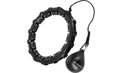 HHW02 HULA HOP CZARNY Z OBCIĄŻNIKIEM HMS