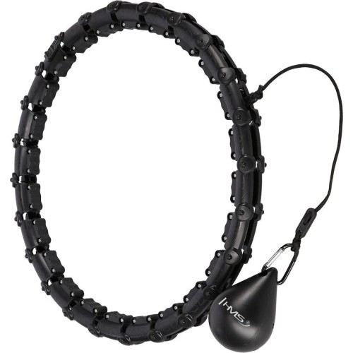 HHW02 HULA HOP CZARNY Z OBCIĄŻNIKIEM HMS