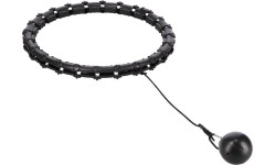 HHW02 HULA HOP CZARNY Z OBCIĄŻNIKIEM HMS