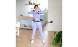 HHW02 HULA HOP CZARNY Z OBCIĄŻNIKIEM HMS